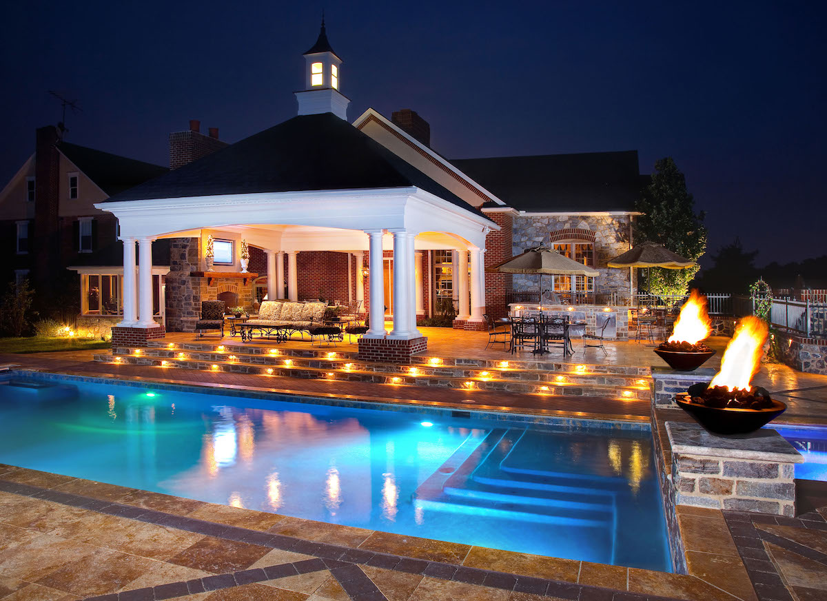 Planning Lighting for Your Pool and Patio