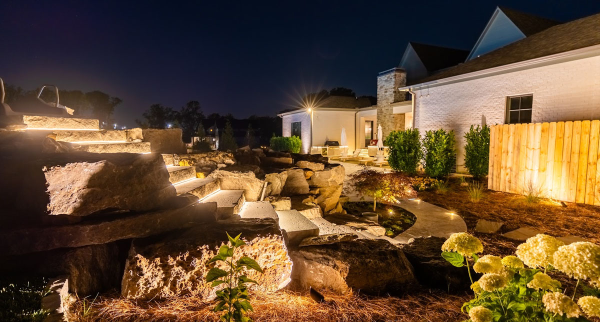 Backyard Landscape Lighting Ideas for Elegant Outdoor Living in Davidson Co